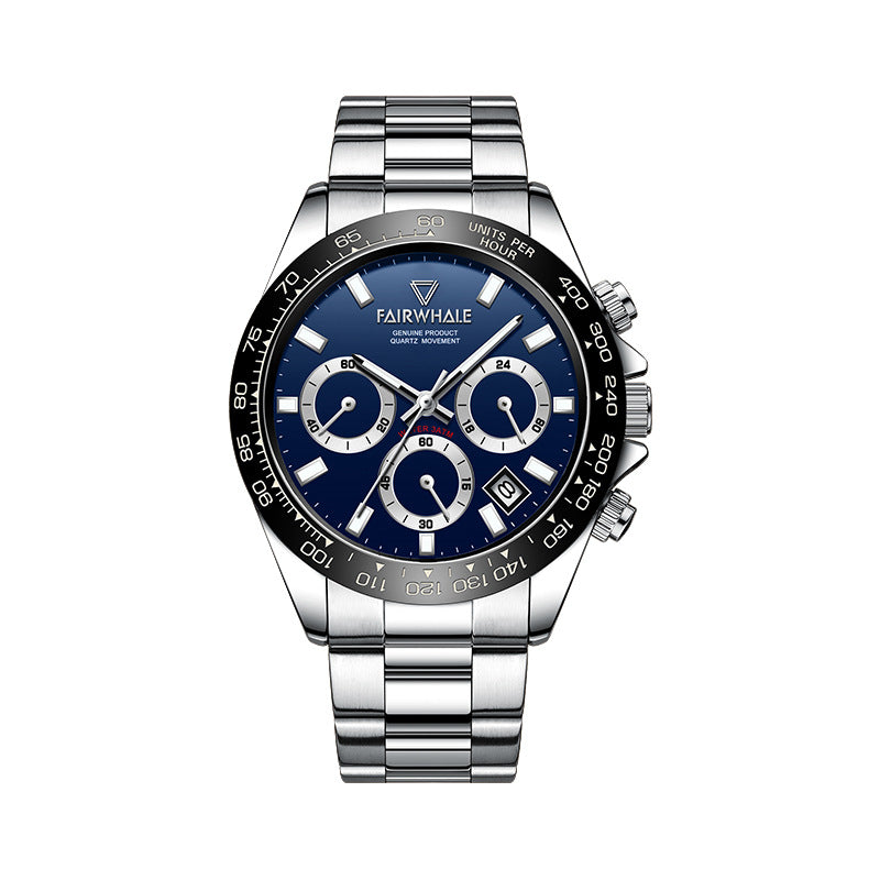 Men Luxury Watch Original Fashion Business Man Quartz Wristwatches Waterproof Stainless Steel Mens Watch