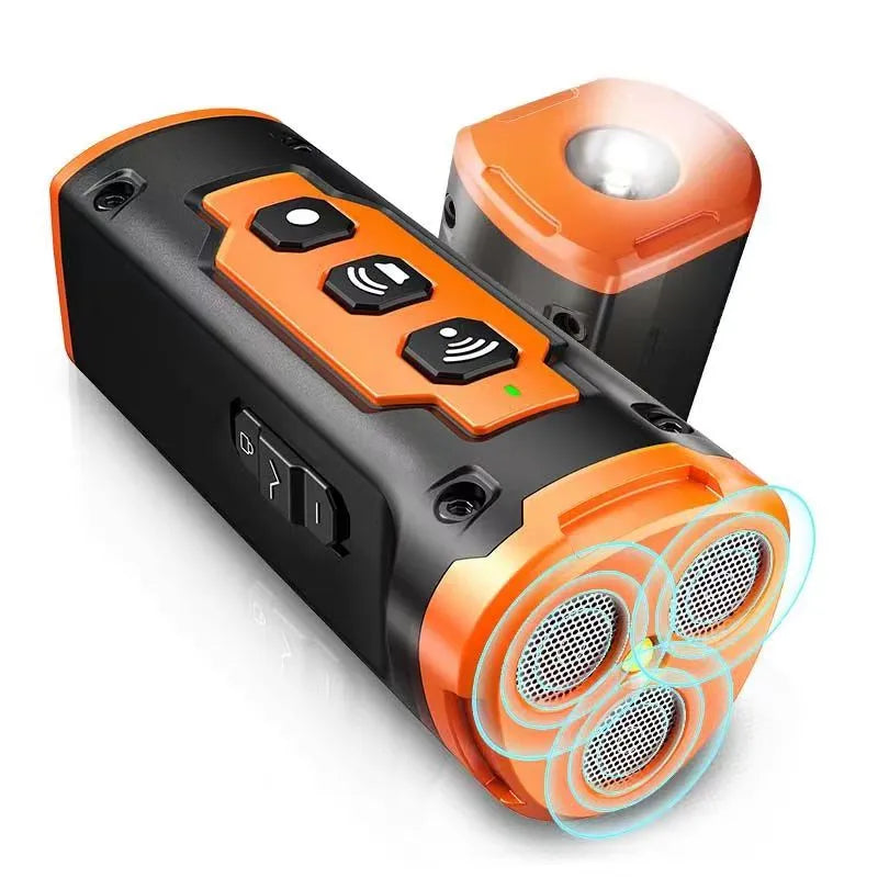2023 High Power Pet Dog Repeller Ultrasonic Dog Training Device Rechargeable Anti Dog Bark Deterrent Device With LED Flashlight