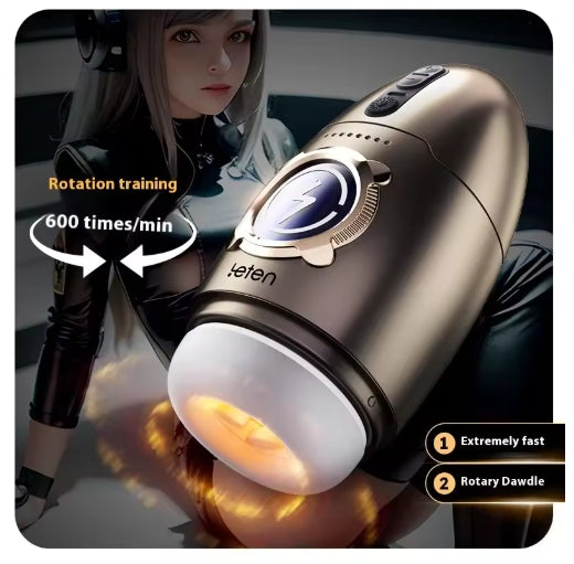 Leten? Automatic Rotation Training Cup Reduce Sensitivity Improve Endurance High Speed Realistic Sleeve Sex Machine