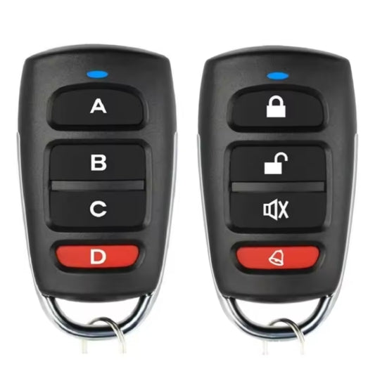 2PCS 4-in-1 433mhz Universal Copy Remote Key Control Gate Opener Controller Universal Duplicator Key