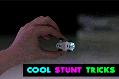 Pocket racing stunt car High-speed laser car 360¡ã rotating stunt racing children adult toy