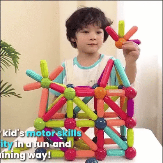 36/42/64 PCS Educational Magnet Building Blocks