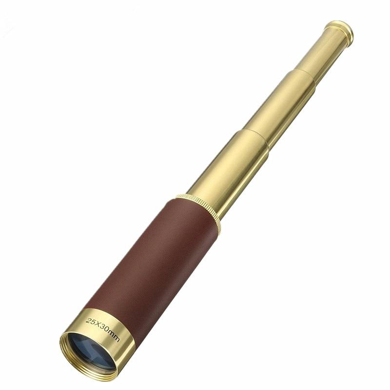 Retro High Power 25X30 Pirate Monocular Professional Vision Monocular Astronomical Eyepiece Telescope Adult Children