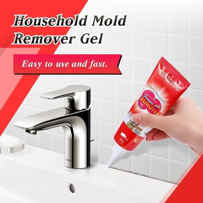 Decontamination Mildew Gel Tile Mildew Removal Agent Wall Mold Mildew Remover Cleaner Anti-Odor Glass Glue Cleaning Paste 20/100
