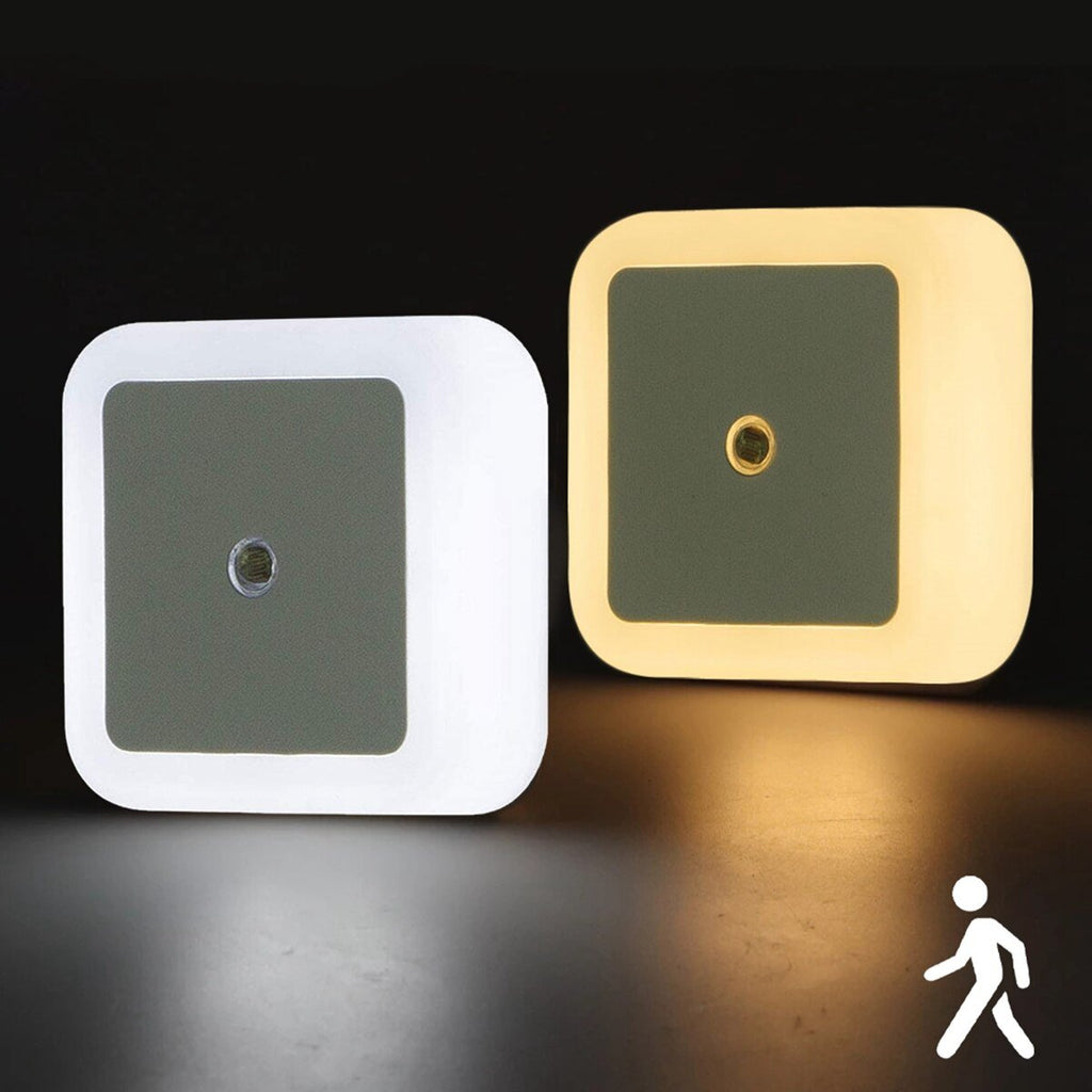Mini LED Night Light Nightlight Lamp For Children Automatic Light Sensor Night Lights EU US Plug in Living Room Bedroom Lighting