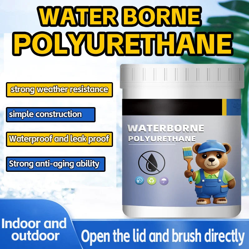 500g Roof Leakage Waterproof Adhesive Coating，Waterproof Adhesive Roof and Exterior Wall Leakage Repair Glue,Floor Paint